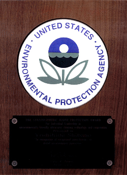 U.S. EPA Stratospheric Ozone Protection Award